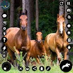 Wild Horse Family Riding Game icon