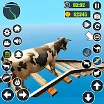 Epic Cow Ramp Rush Run Game icon