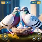Flying Pigeon Bird simulator icon