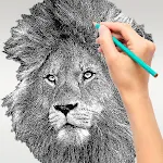 Animals Drawing App icon