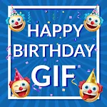 Happy Birthday GIF icon