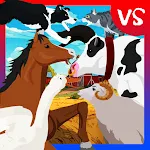 Horse Fights Farm Animals icon