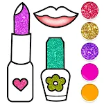 Glitter Beauty Coloring Pages icon