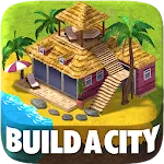 Town Building Games: Tropic Ci icon