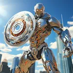 Iron Shield Captain fight hero icon