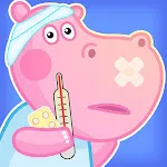 Hippo doctor: Kids hospital icon