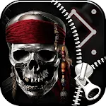 Skull Zipper Lock Screen icon