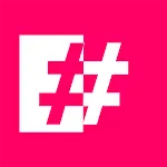 Hashtagy-hashtag and caption icon