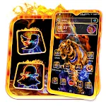 Fractal Tiger Launcher Theme icon