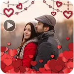 Valentin Day Video Maker Music icon