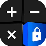 Calculator Hide app photo lock icon