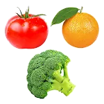Fruits And Vegetables Stickers icon