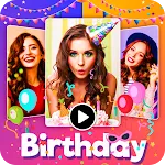 Happy Birthday Video Maker icon