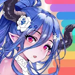 Anime Fantasy Coloring Book icon