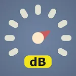 Noise meter Sound level meter icon